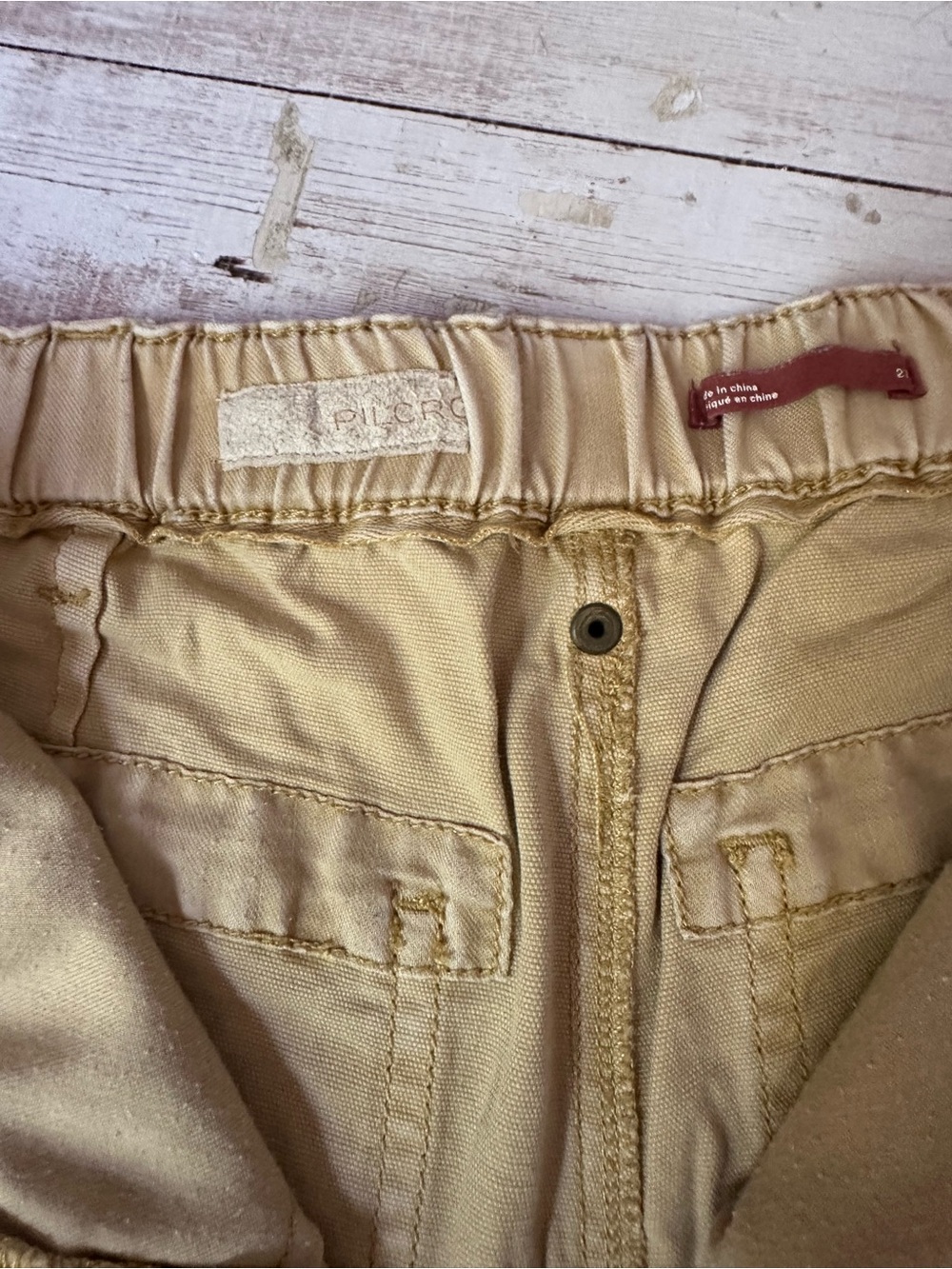 Pilcro Khaki the wanderer Pants - Picture 3 of 5